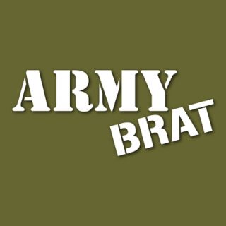 army brat military family sticker sticker measurements 6 x 2 6 unless 