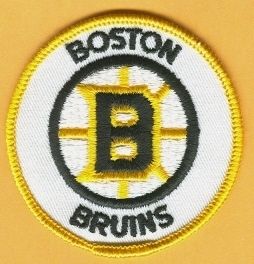 Old Logo Boston Bruins 3inch Patch UNSOLD Stock