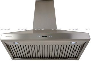 Xtreme Air 36 European Wall Mount Stainless Steel Range Hood with 