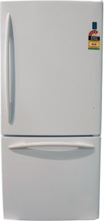 GE 20 7 CU ft Bottom Freezer Refrigerator White 220V PDU20MFSWW