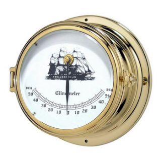 New Brass Nautical Clinometer 7 Base for Boat Home Office Gift Etc 