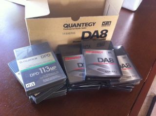 Digital Tape DA8 Quantegy Master Digital Audio Cassette