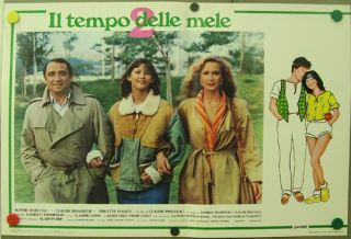 DD08 La Boum 2 Sophie Marceau 10 RARE Orig Poster Italy