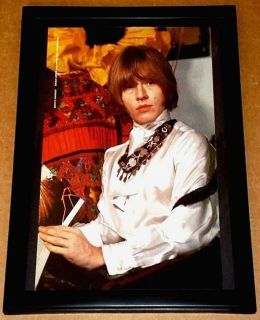 Brian Jones Rolling Stones Framed 60s Portrait Tribute