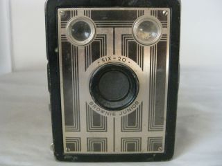 Kodak Vintage Six 20 Brownie Junior 620 Film Box Camera