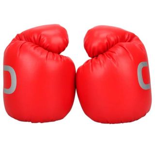 csk pu punching bag muay thai boxing gloves gx9102 red 18oz