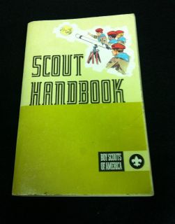  Vintage Boy Scout Handbook 1972 1973