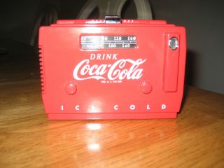 RARE Vintage Coca Cola Die Cast Metal Bank Plays Coke Is The Real 