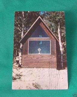 Boyne Falls MI Lake Louise Baptist Camp 1967 Postcard