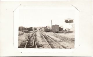 Two Photos Bridgton & Harrison RR Yard Bridgton Junction Maine 1938 
