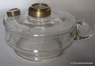 Antique Finger Kerosene Oil Bracket Lamp Font Applied Handle
