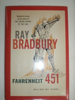 Fahrenheit 451 by Ray Bradbury Book Club Edtion 2001