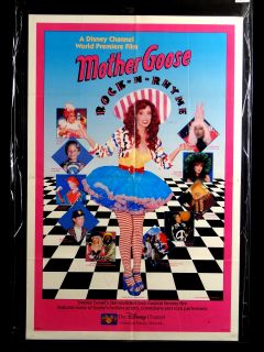Mother GOOSE Rock N Rhyme 1990s G VG One Sheet Music Fantasy Shelly 