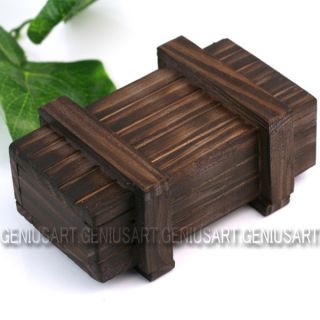  Puzzle Box Wooden Secret Mini Compartment Gift Intelligence Brain 
