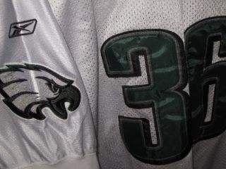 EC Authentic Sewn B Westbrook Eagles NFL Pro Jersey Shirt Mens 54 XL 