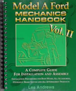 Ford Model A Mechanics Handbook Volume 2 1928 1929 1930 1931 by Les 