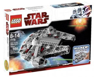 New Lego Star Wars 7778 Mid Scale MIDI Millennium Falcon UCS Ultimate 