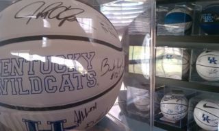   Wildcats 2011 Team Basketball Brandon Knight + Enes Kanter UK KY
