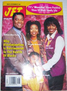 Jet Magazine Brandy Norwood Moesha Cast November 1996 Digest Size 