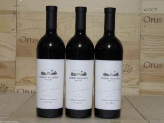   2007 Robert Mondavi Winery Cabernet Sauvignon Reserve RP 95