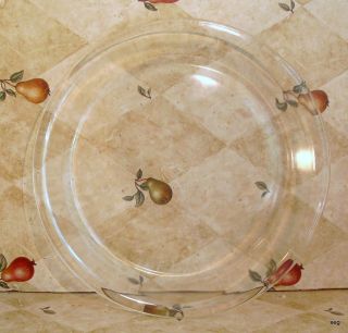 Vintage PYREX 10 Inch Clear PIE PLATE * #210 * Perfect Size for QUICHE 
