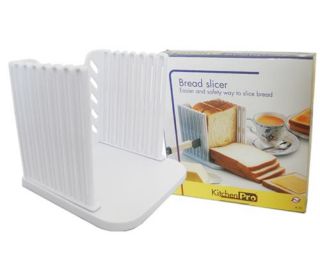 New Kitchen Pro Baking Bread Toast Slicer Slicing Cutter Cutting Cuts 