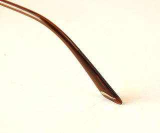 New Brendel Titan Brown Semi Rimless Eyeglasses Nickel Frames 908713 