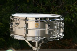 Ludwig 14x5 Acrolite Snare Drum Oct. 8 1967 Collector Quality all 