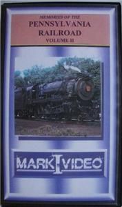 VHS VIDEO Memories Of The Pennsylvania RR Vol II. Horseshoe Curve 