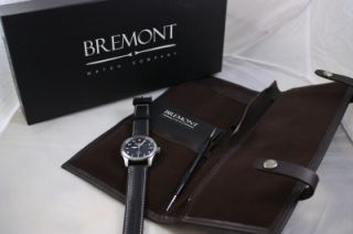 Bremont Solo with White Markers and New Leather Strap
