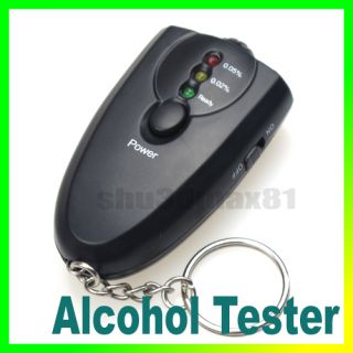 Alcohol Breath Tester Analyzer with LED Flashlight S889