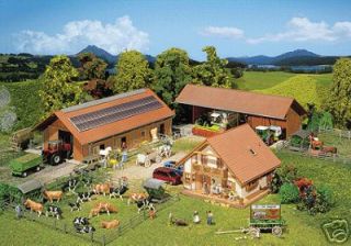 HO Scale Horse Barn Breeding Farm Building Set Kit