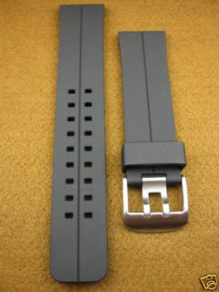 24mm HQ Rubber Diver Strap Band Fit Breitling XL Large