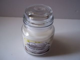 mainstays scented candle fresh cotton made in the usa time
