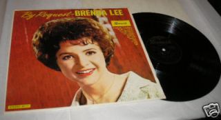 1964 Brenda Lee by Request German Pressing Brunswick VG Vinyl