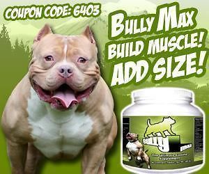 ONLY $74.99 BULLYMAX 3 BOTTLE BULLY MAX PITBULL ANY BREED