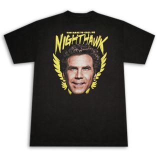 Step Brothers Will Ferrell Nighthawk Black Graphic T Shirt