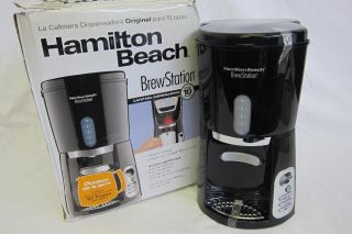 Hamiltoin Beach 47380 Brewstation 10 Cup Coffeemaker Black