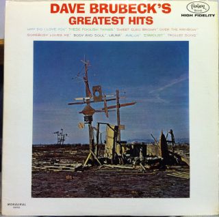 DAVE BRUBECK greatest hits LP Mint  FANTASY 3372 Vinyl 1966 Mono Orig 