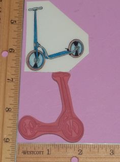 antique scooter cling rubber stamp low shipping  3 49 buy 