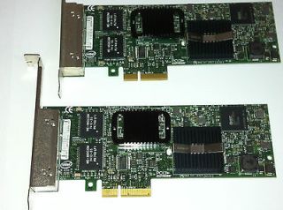 Dell Intel Quad Port PCIe Gigabit NIC Low Profile Network Card CWKPJ
