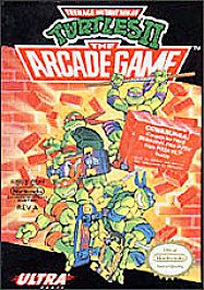 Teenage Mutant Ninja Turtles II The Arcade Game (Nintendo, 1990)