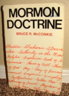 Mormon Doctrine by Bruce R McConkie LDS RARE White PB