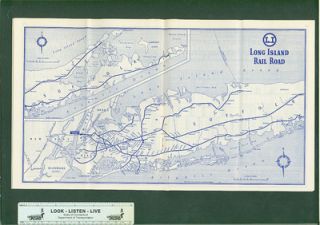 LIRR 1957 Sept 09 PTT Form Li 1 Long Island Railroad