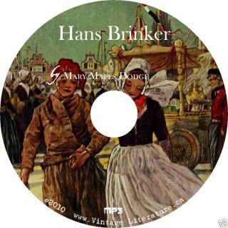 Hans Brinker or the Silver Skates  Audio Book on CD Vintage Lit