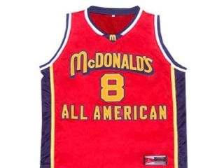 Kobe Bryant McDonald All American Jersey McDonalds Red New Any Size 