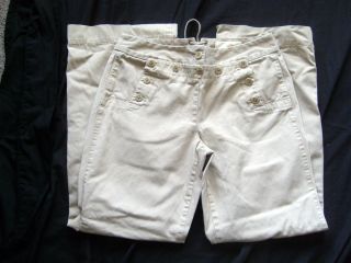    Pants SZ 10 Classic Twill Chino Weathered Broken in Laced UP Pants