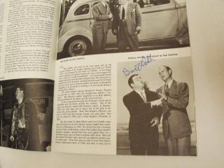1971 Bud Abbott Signed Screen Magazine Autograph Costello Team Screen 