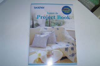 Brother Innovis Project Book 82 Free Embroidery Designs Patterns New 