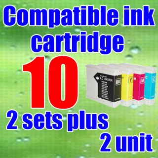 New Compatible Brother Model 10x LC51 or 12x LC61 Ink Cartridges 